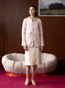 Winslet Pink Textured Jacket