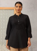 Charcoal Black Essential Tunic